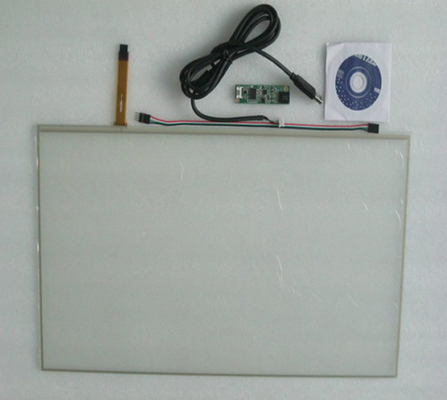 Resistive 13" 4 Wire Industrial Touch Screen Panel , 13.3" 14.1" Multi Touch Screen Panel