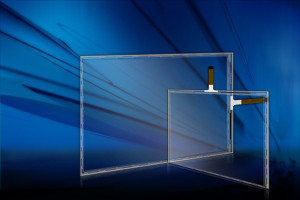 Glass Film 18.5" 5 Wire Resistive Touch Screen Panel / Industrial Touch Panel