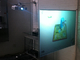 Przezroczysty ekran dotykowy z cienką folią 60-calowy zamknięty zwierzak Nano dla pola bezpieczeństwa